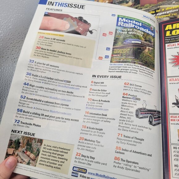 Model Railroader Magazine LOT of 6 ISSUES from 2014 for Model Trains - Picture 9 of 13